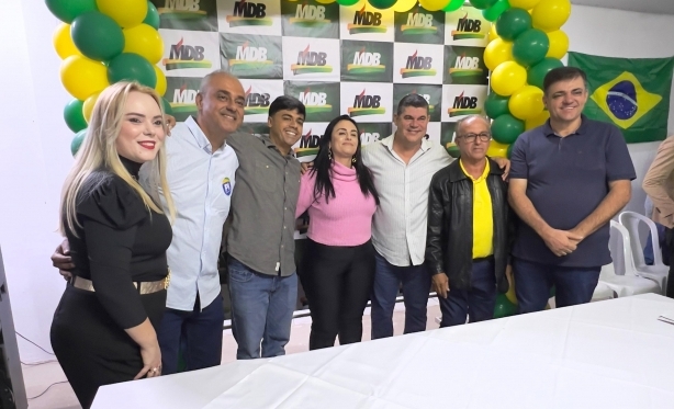 MDB Realiza Conveno em Itaperuna e Sela Apoio ao Pr-candidato a Prefeito Nel