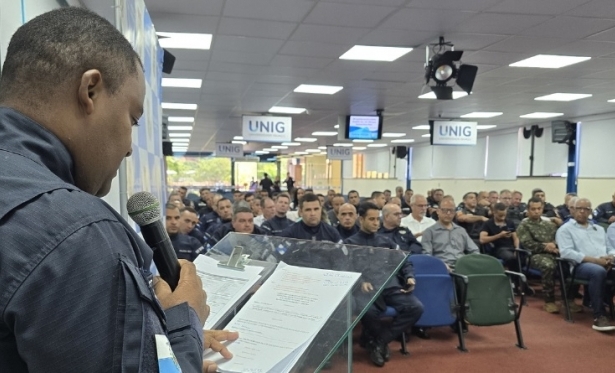 Comandante do 29º BPM homenageia policiais e destaca papel da sociedade na segurança