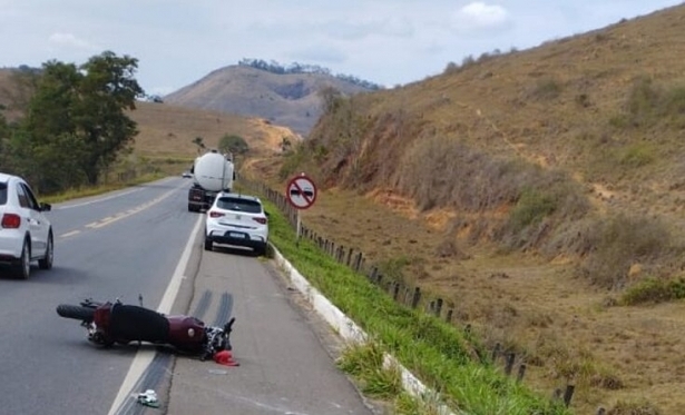 Motociclista morre aps se envolver em acidente de trnsito em Itaperuna
